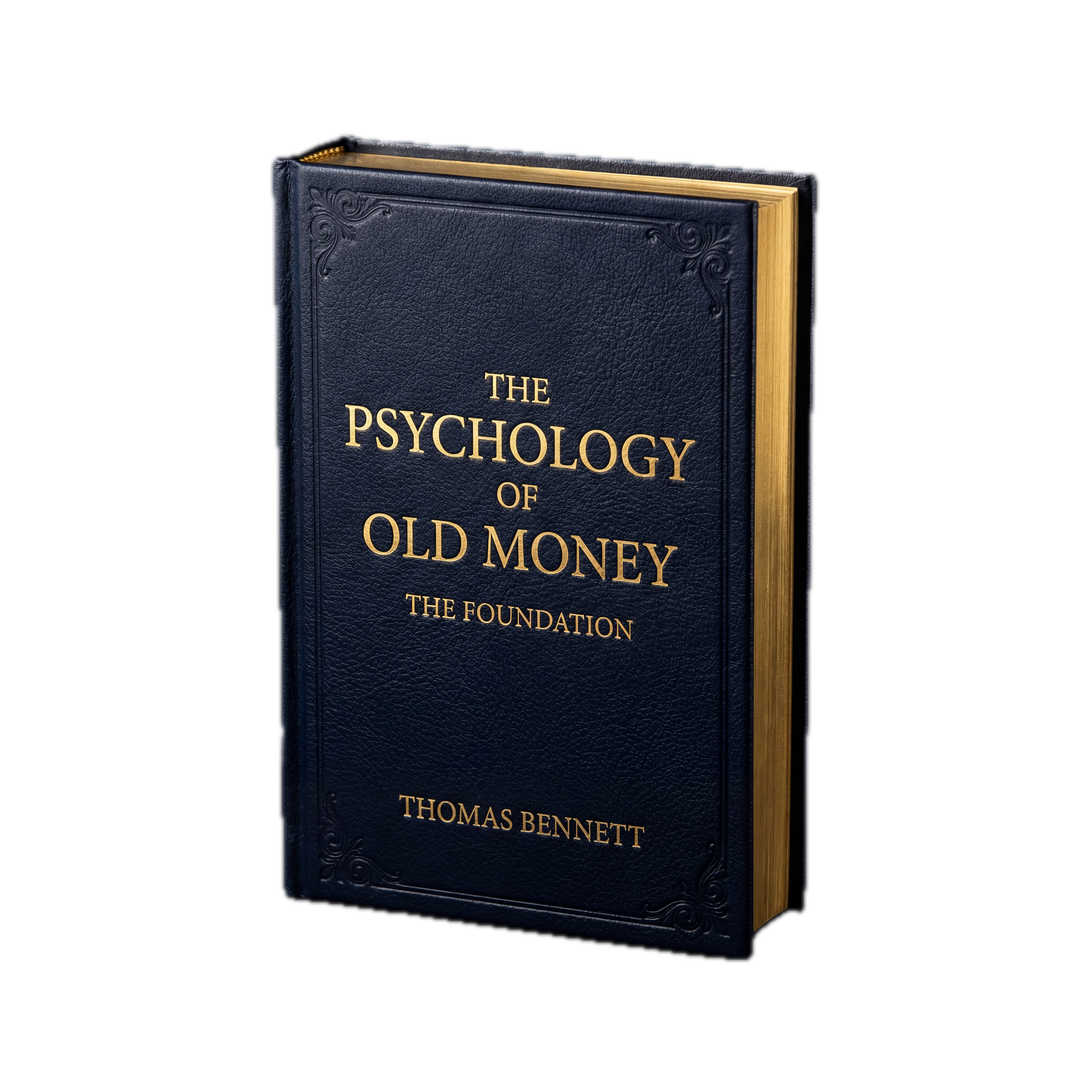 The Psychology of Old Money — leather-bound hardcover by Thomas Bennett